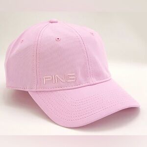 PING Pink Golf “Play Your Best” Strap Hat Cap